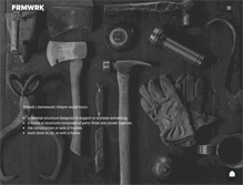 Tablet Screenshot of frmwrk-inc.com